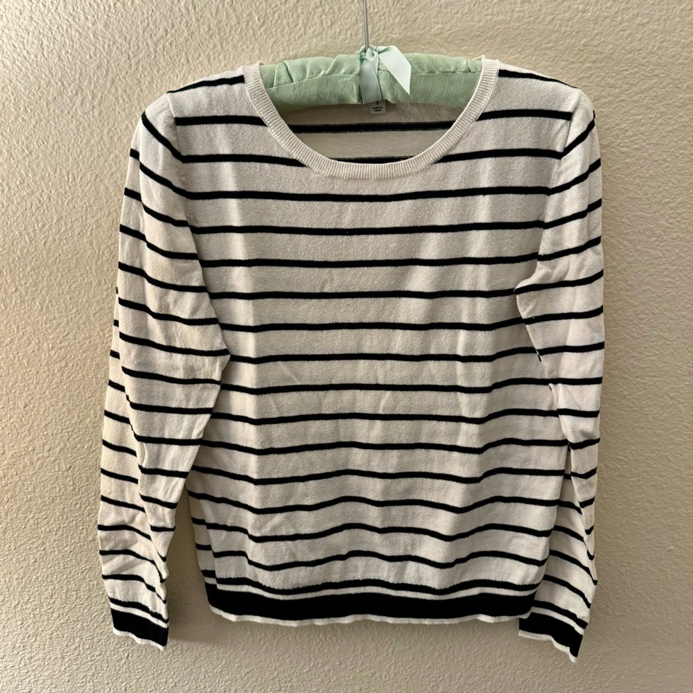 J Crew Striped Sweater